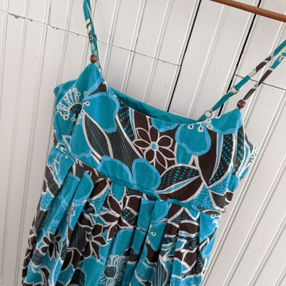 New York & Company Cotton Floral Dress Size 4